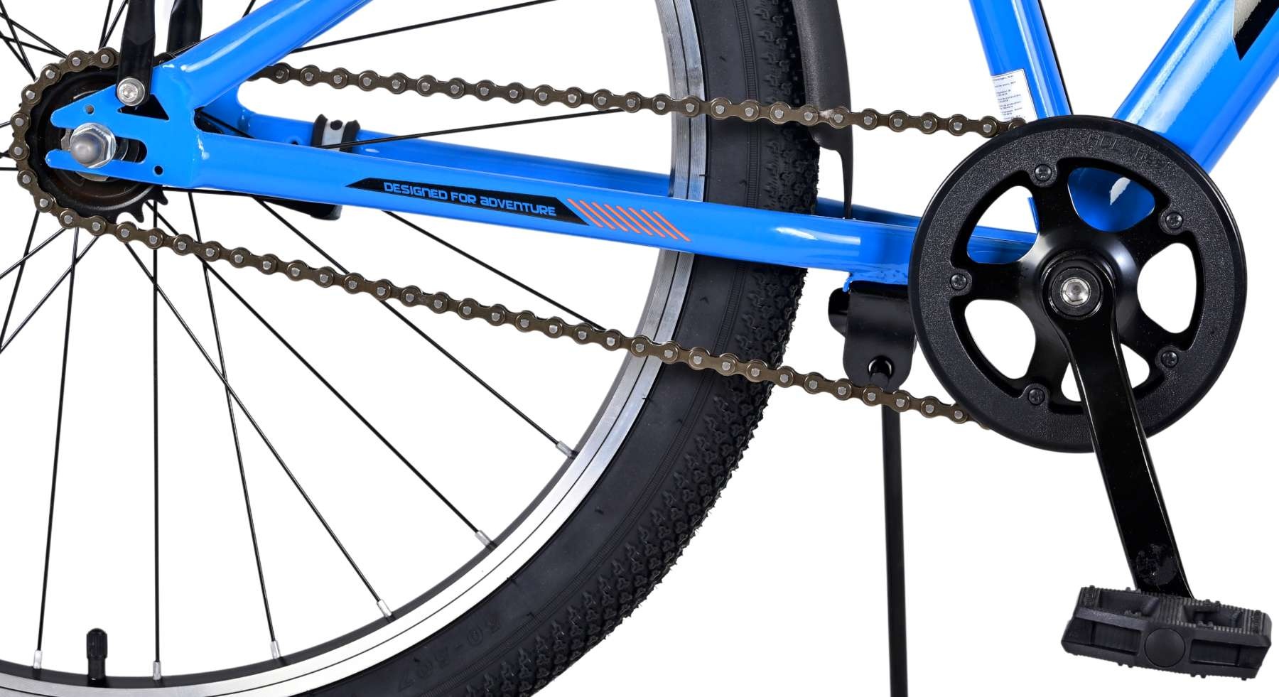 Volare Cross Kinderfahrrad - Jungen - 24 Zoll - Blau