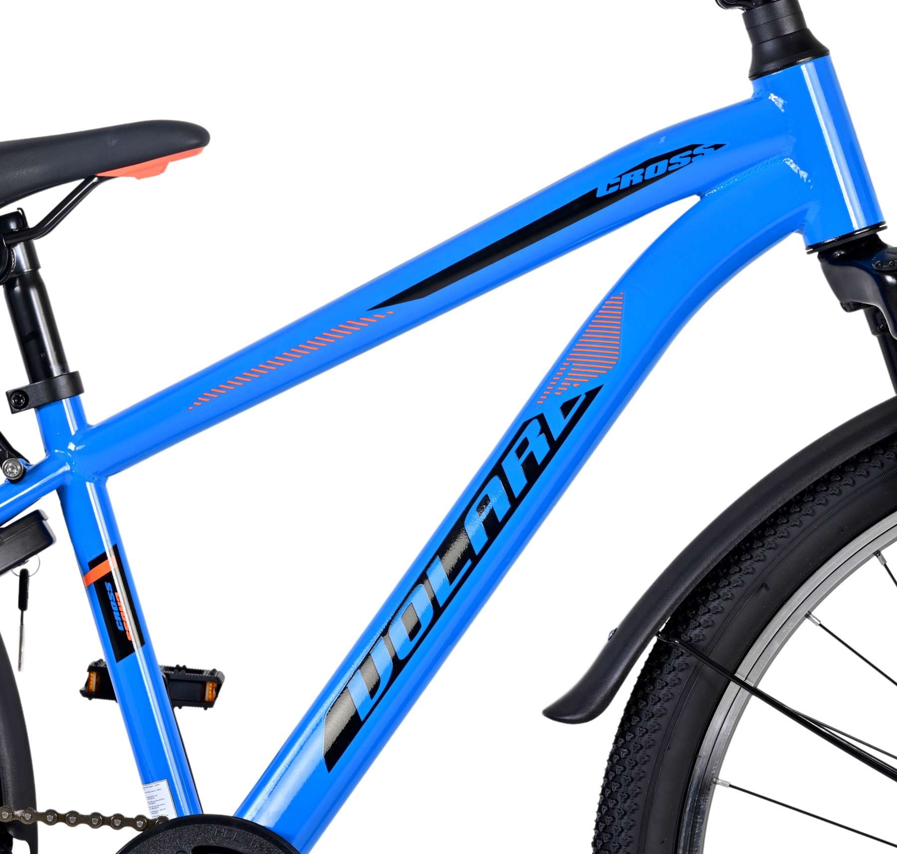 Volare Cross Kinderfahrrad - Jungen - 24 Zoll - Blau