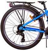 Volare Cross Kinderfahrrad - Jungen - 24 Zoll - Blau - 18-Gang - Zweihandbremsen