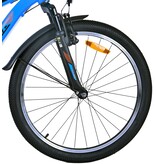 Volare Cross Kinderfahrrad - Jungen - 24 Zoll - Blau - 18-Gang - Zweihandbremsen