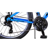Volare Cross Kinderfahrrad - Jungen - 24 Zoll - Blau - 18-Gang - Zweihandbremsen
