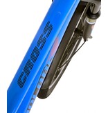 Volare Cross Kinderfahrrad - Jungen - 24 Zoll - Blau - 18-Gang - Zweihandbremsen