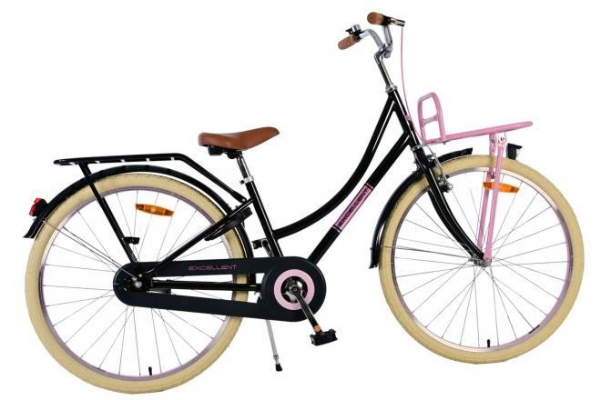 Volare Excellent Kinderfahrrad - Mädchen - 26 Zoll - Schwarz