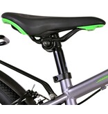 Volare Cross Kinderfahrrad - Jungen - 24 Zoll - Grau - 18-Gang - Zweihandbremsen