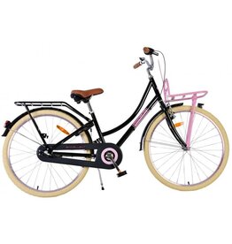 Volare Excellent Kinderfiets - Meisjes - 26 inch - Zwart - 3 versnellingen