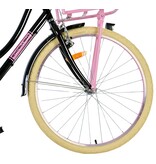 Volare Excellent Kinderfahrrad - Mädchen - 26 Zoll - Schwarz -  3 Gänge