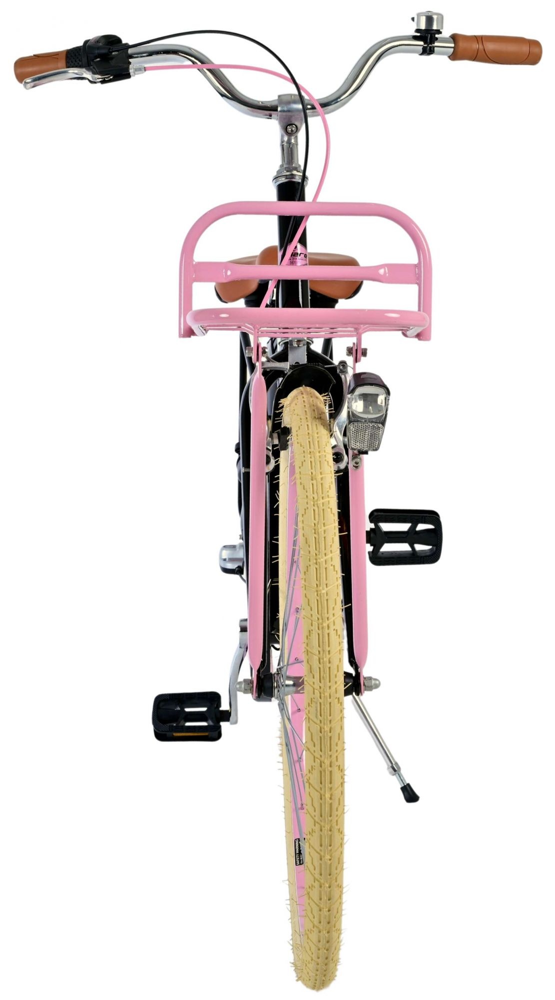 Volare Excellent Kinderfahrrad - Mädchen - 26 Zoll - Schwarz -  3 Gänge