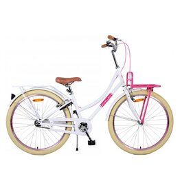 Volare Excellent Kinderfiets - Meisjes - 26 inch - Wit - Twee handremmen