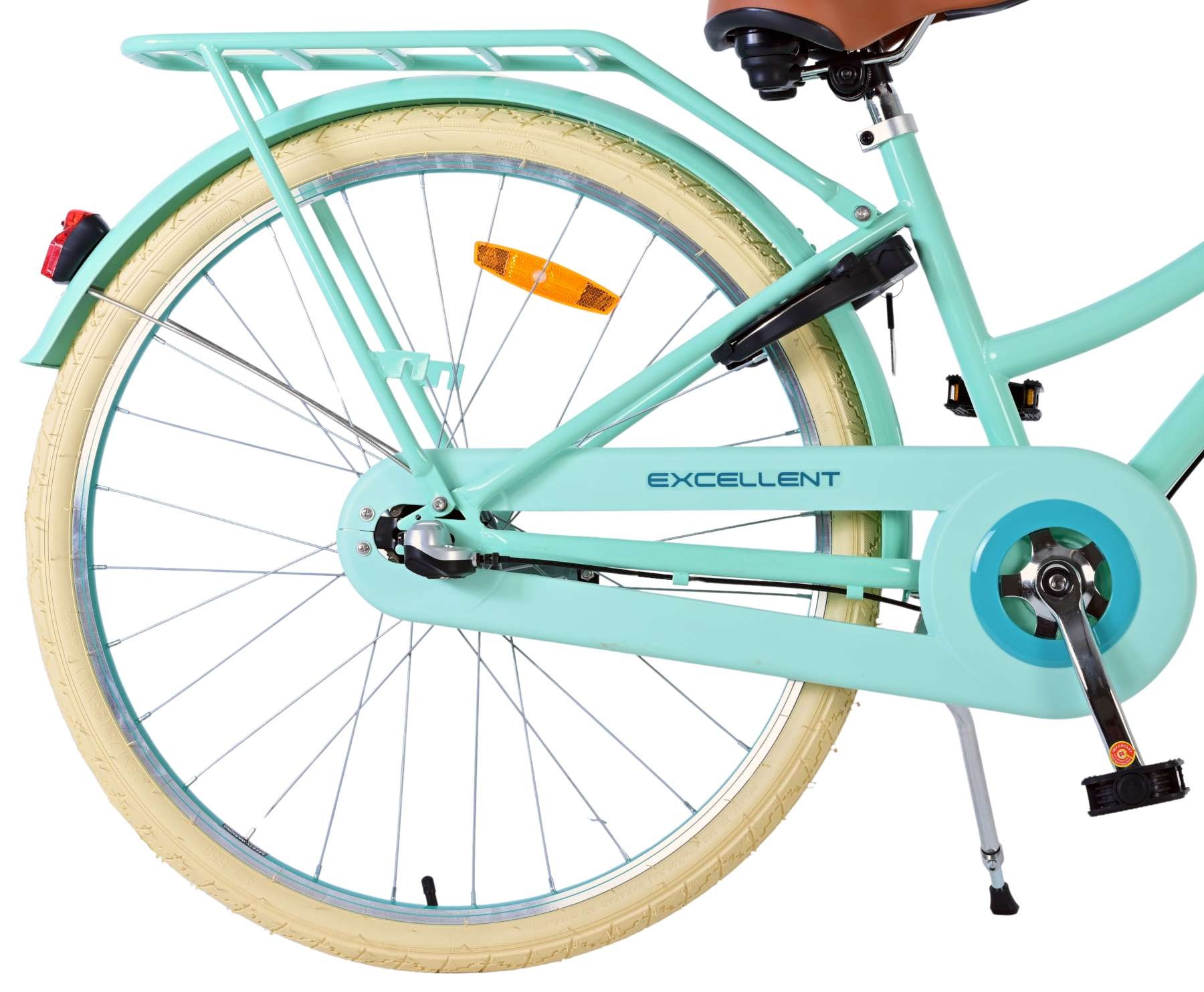 Volare Excellent Kinderfahrrad - Mädchen - 26 Zoll - Grün - 3 Gänge