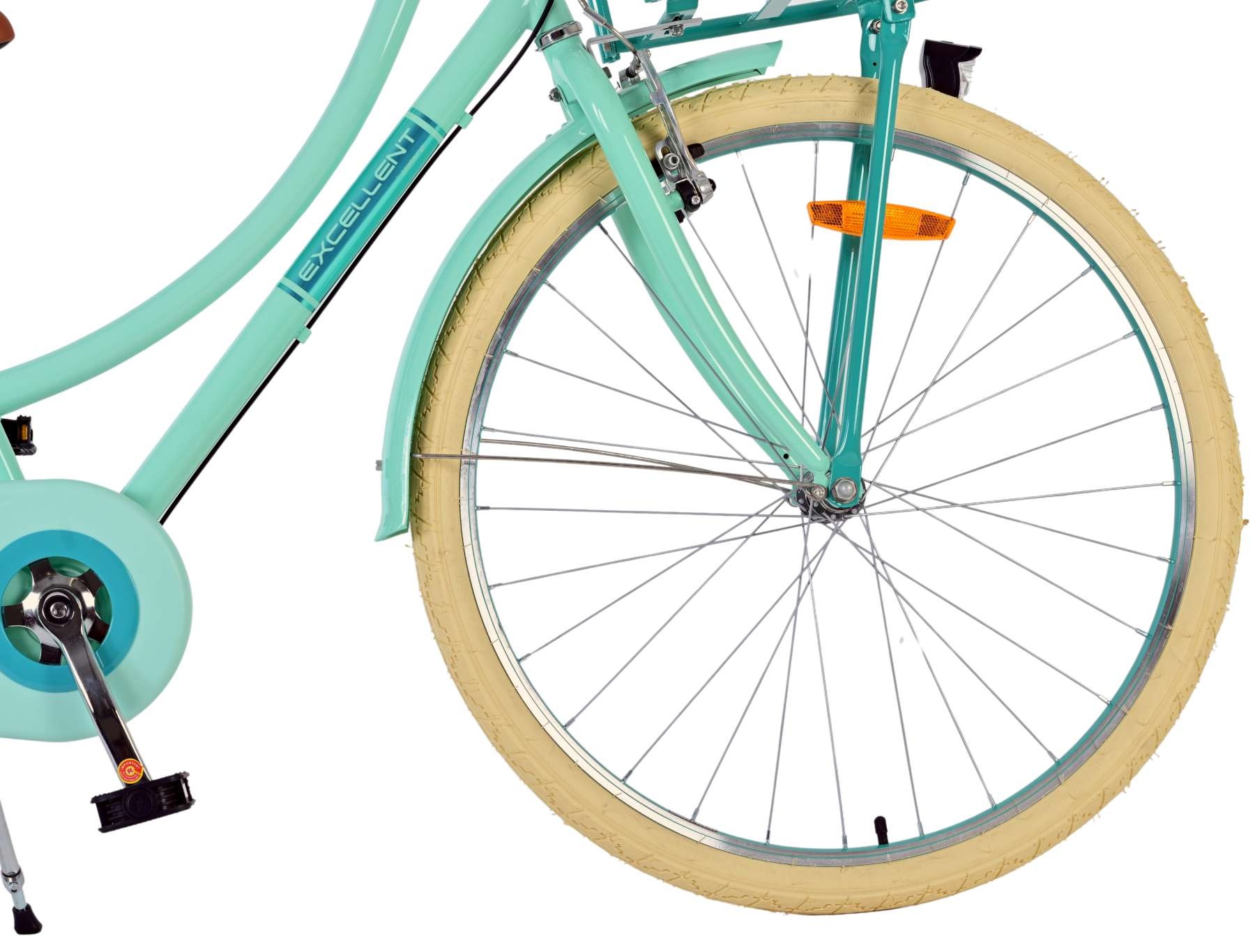 Volare Excellent Kinderfahrrad - Mädchen - 26 Zoll - Grün - 3 Gänge