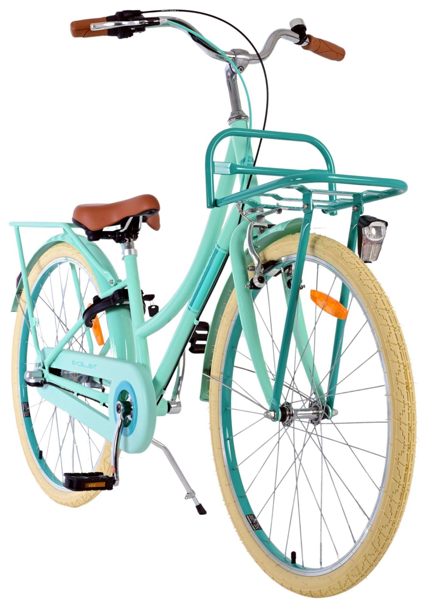 Volare Excellent Kinderfahrrad - Mädchen - 26 Zoll - Grün - 3 Gänge