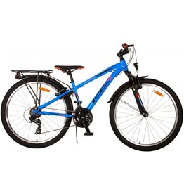 Volare Cross Kinderfiets - Jongens - 26 inch - Blauw - 18 versnellingen - Twee handremmen