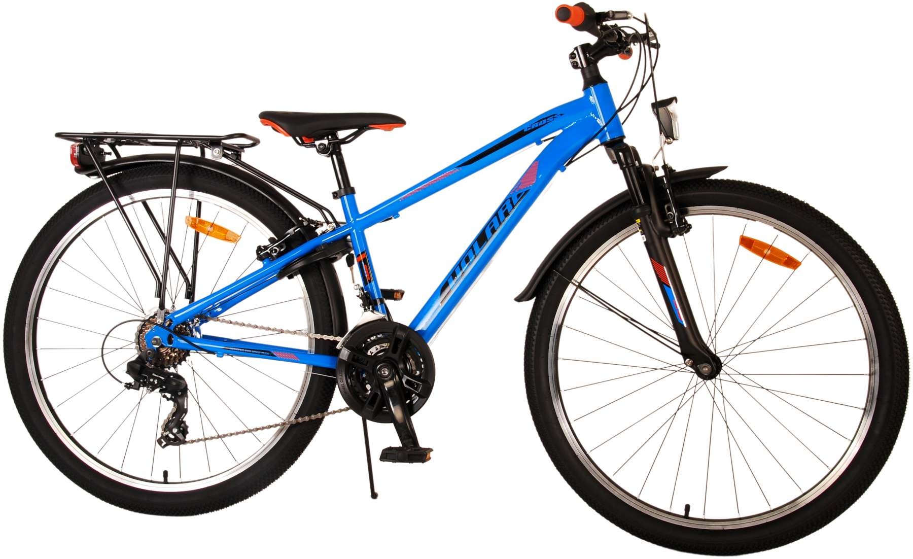 Volare Cross Kids bike - Boys - 26 inch - Blue - 18 gears - Two hand brakes