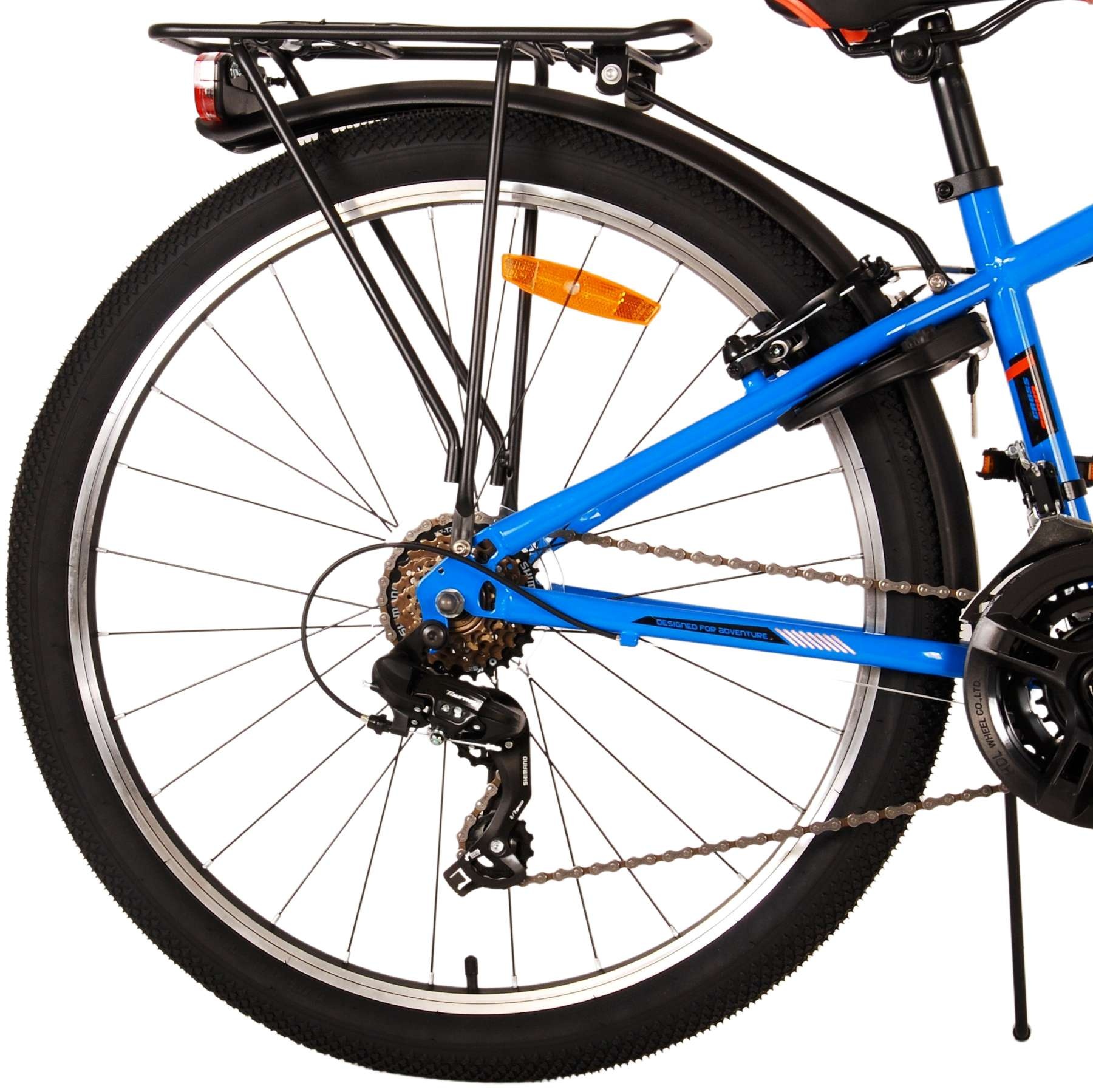 Volare Cross Kids bike - Boys - 26 inch - Blue - 18 gears - Two hand brakes