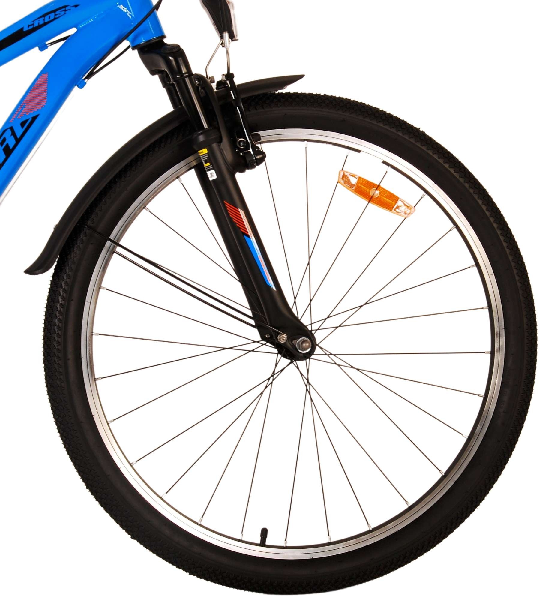 Volare Cross Kids bike - Boys - 26 inch - Blue - 18 gears - Two hand brakes