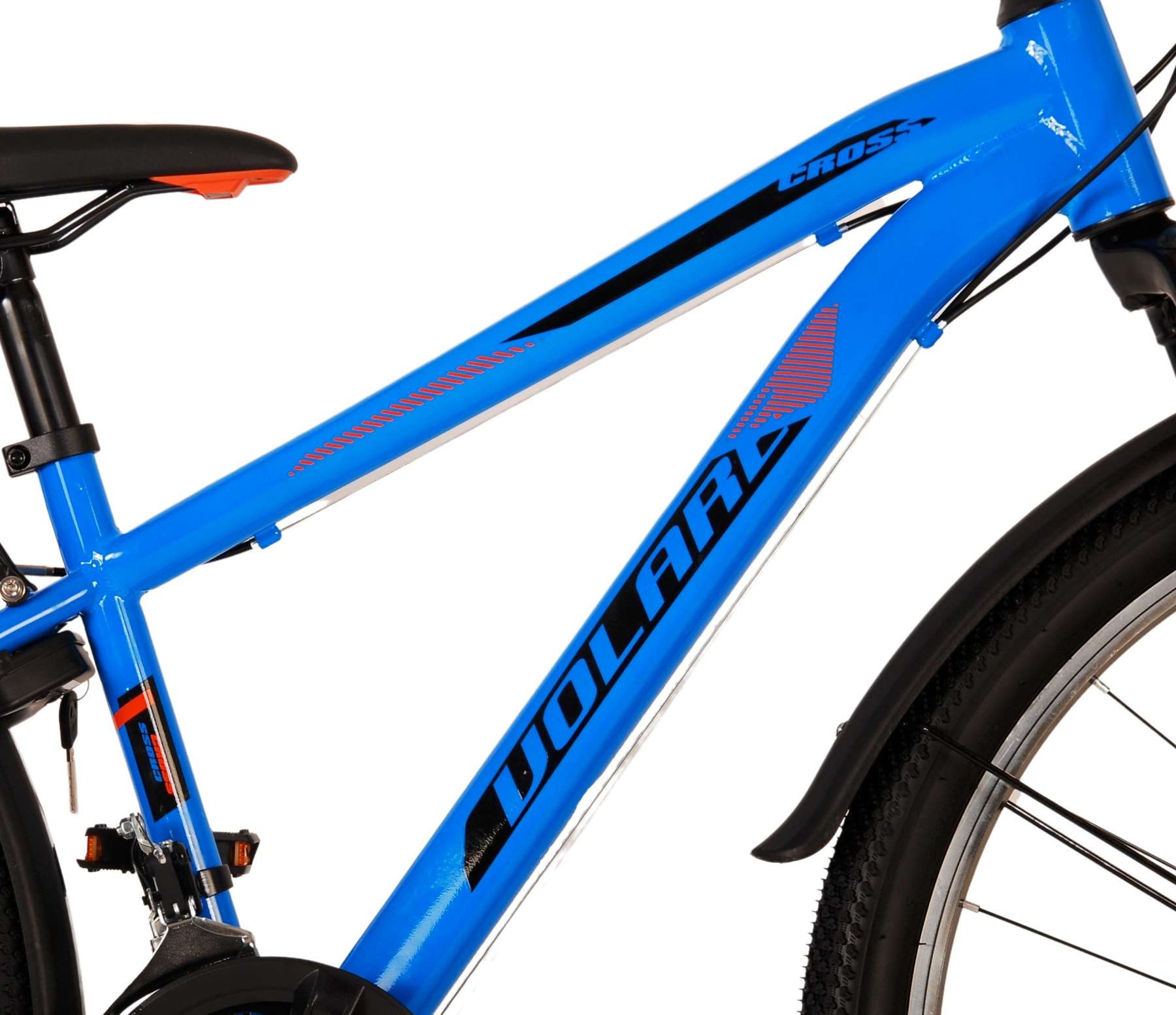 Volare Cross Kids bike - Boys - 26 inch - Blue - 18 gears - Two hand brakes