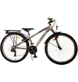 Volare Cross Kinderfahrrad - Jungen - 26 Zoll - Grau - 18 Gänge - Zweihandbremsen