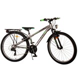 Volare Cross Kinderfahrrad - Jungen - 26 Zoll - Grau - 18 Gänge - Zweihandbremsen