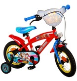 Paw Patrol Kinderfiets - Jongens - 12 inch - Rood/Blauw