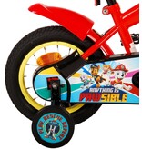 Paw Patrol Kinderfahrrad - Jungen - 12 Zoll - Rot / Blau