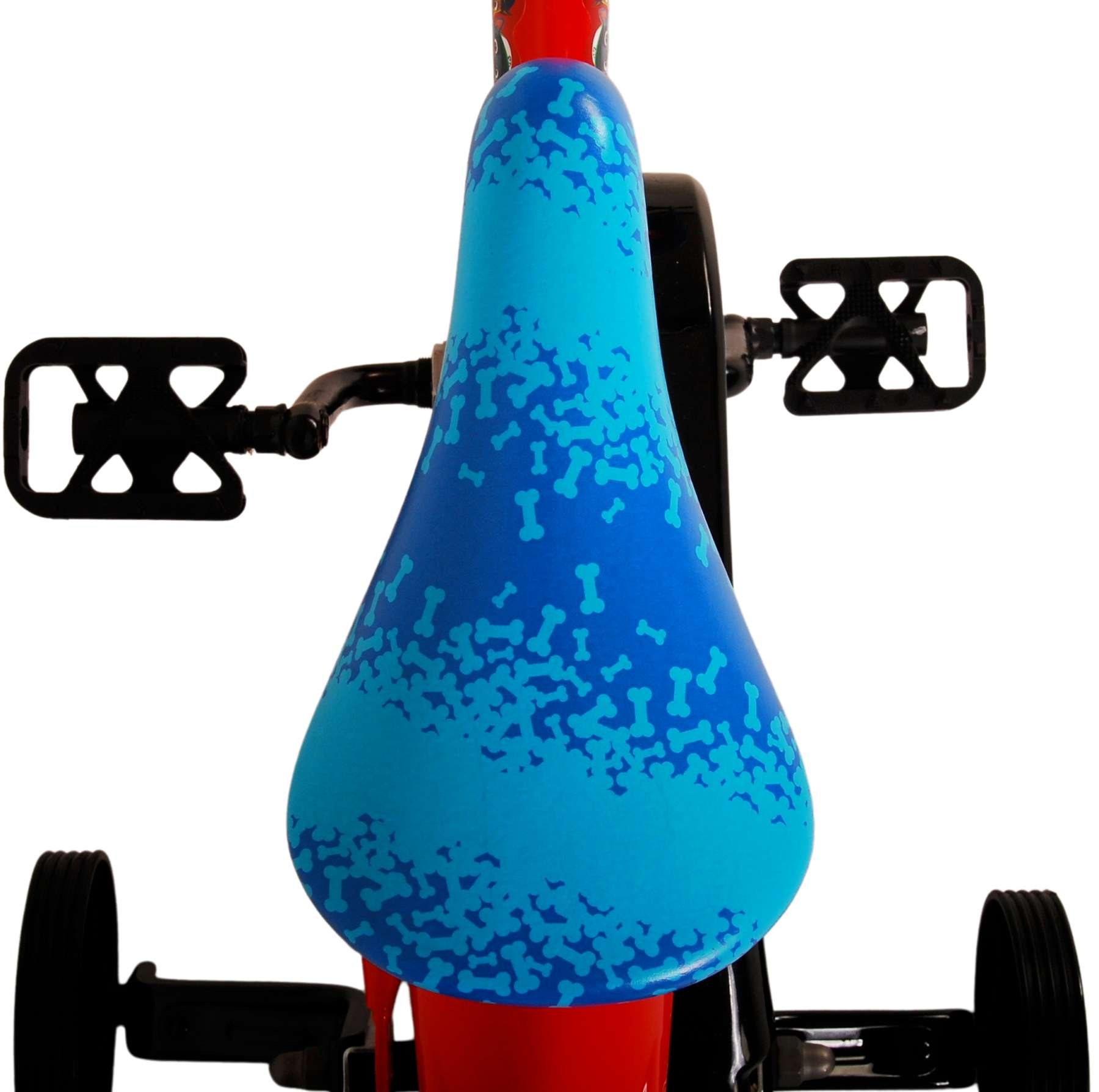 Paw Patrol Kinderfahrrad - Jungen - 12 Zoll - Rot / Blau