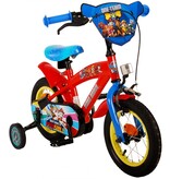 Paw Patrol Kinderfiets - Jongens - 12 inch - Rood/Blauw