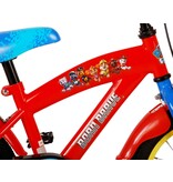 Paw Patrol Kinderfiets - Jongens - 14 inch - Rood/Blauw
