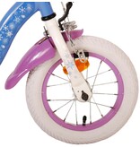 Disney Frozen 2 Kinderfahrrad - Mädchen - 30 cm - Blau / Lila