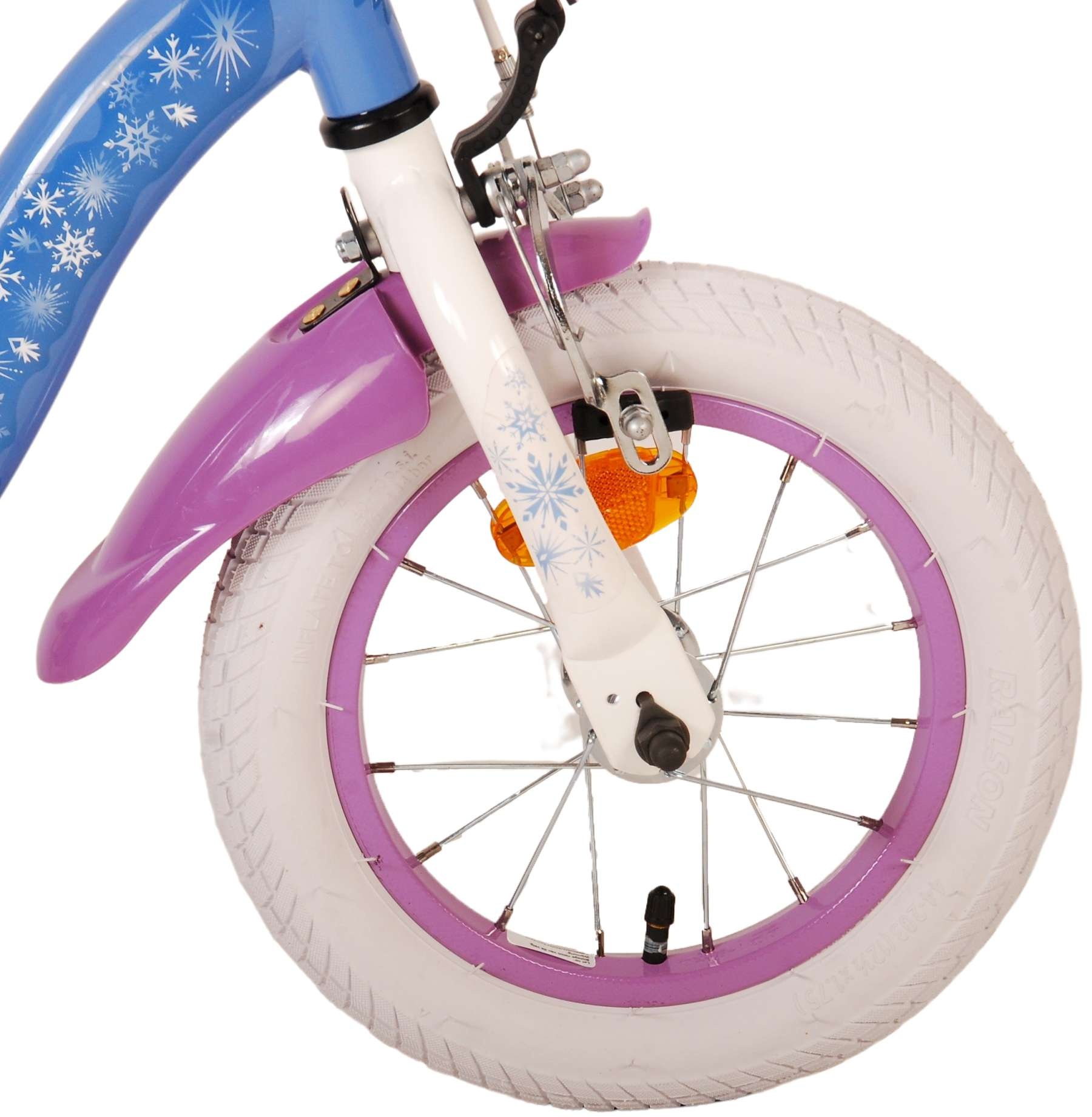 Disney Frozen 2 Children's Bicycle - Girls - 12 inch - Blue / Purple