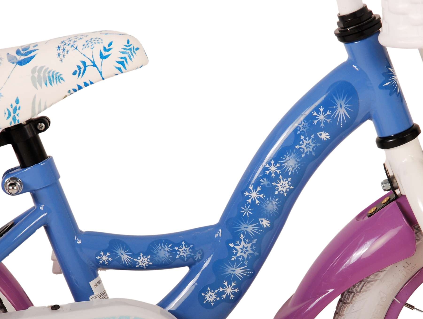 Disney Frozen 2 Children's Bicycle - Girls - 12 inch - Blue / Purple