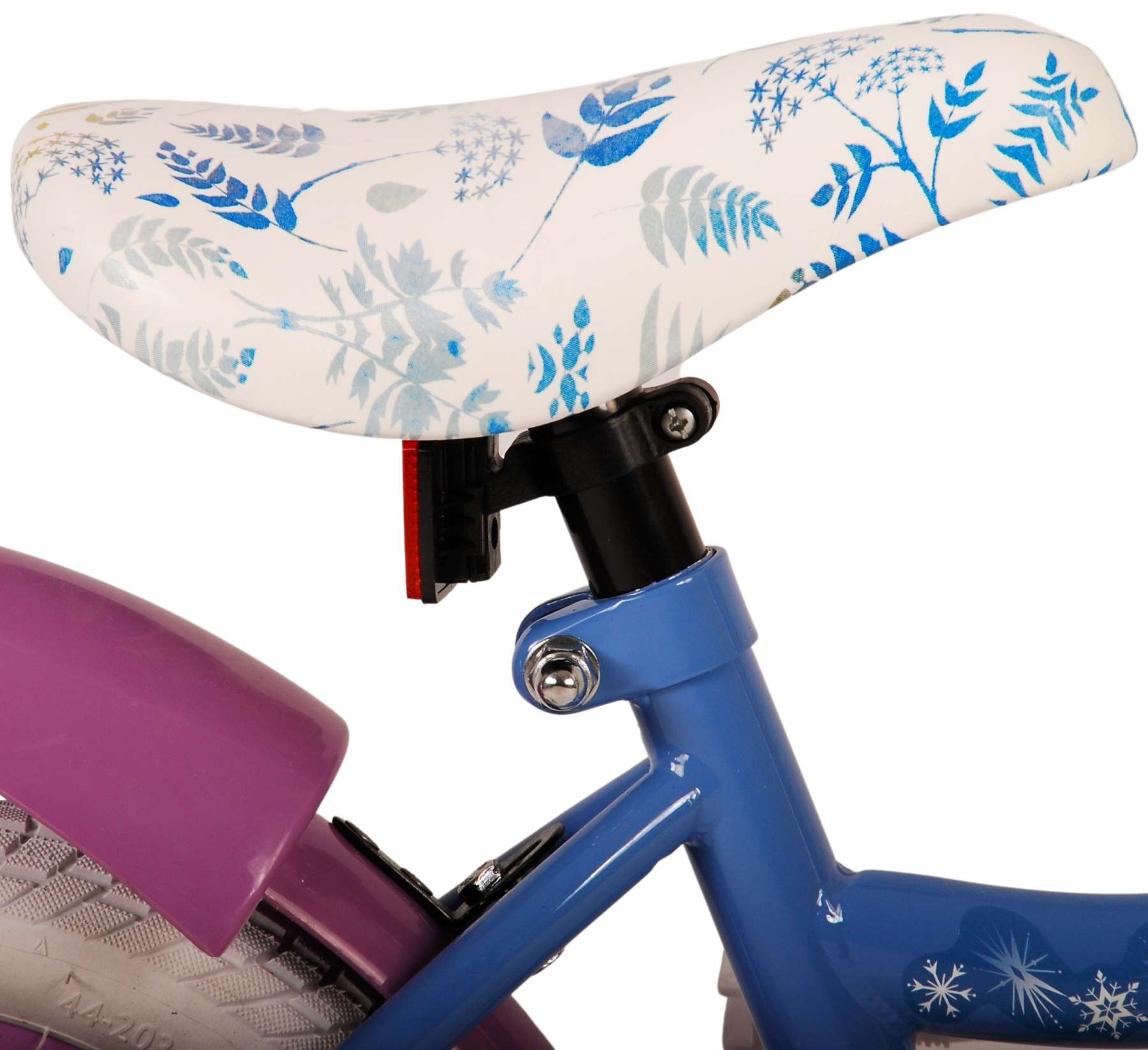 Disney Frozen 2 Kinderfahrrad - Mädchen - 30 cm - Blau / Lila