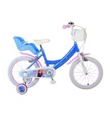 Frozen Kinderfiets - Meisjes - 16 inch - Blauw - Twee handremmen