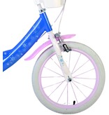 Frozen Kinderfiets - Meisjes - 16 inch - Blauw - Twee handremmen