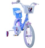 Frozen Kinderfiets - Meisjes - 16 inch - Blauw - Twee handremmen