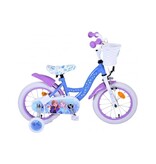 Disney Frozen 2 Kinderfiets - Meisjes - 14inch - Blauw/Paars
