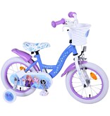 Disney Frozen 2 Kinderfiets - Meisjes - 14inch - Blauw/Paars