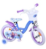 Disney Frozen 2 Kinderfiets - Meisjes - 14inch - Blauw/Paars