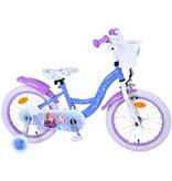 Disney Frozen 2 Kinderfahrrad - Mädchen - 16 Zoll - Blau / Lila