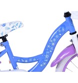 Disney Frozen 2 Kinderfahrrad - Mädchen - 16 Zoll - Blau / Lila