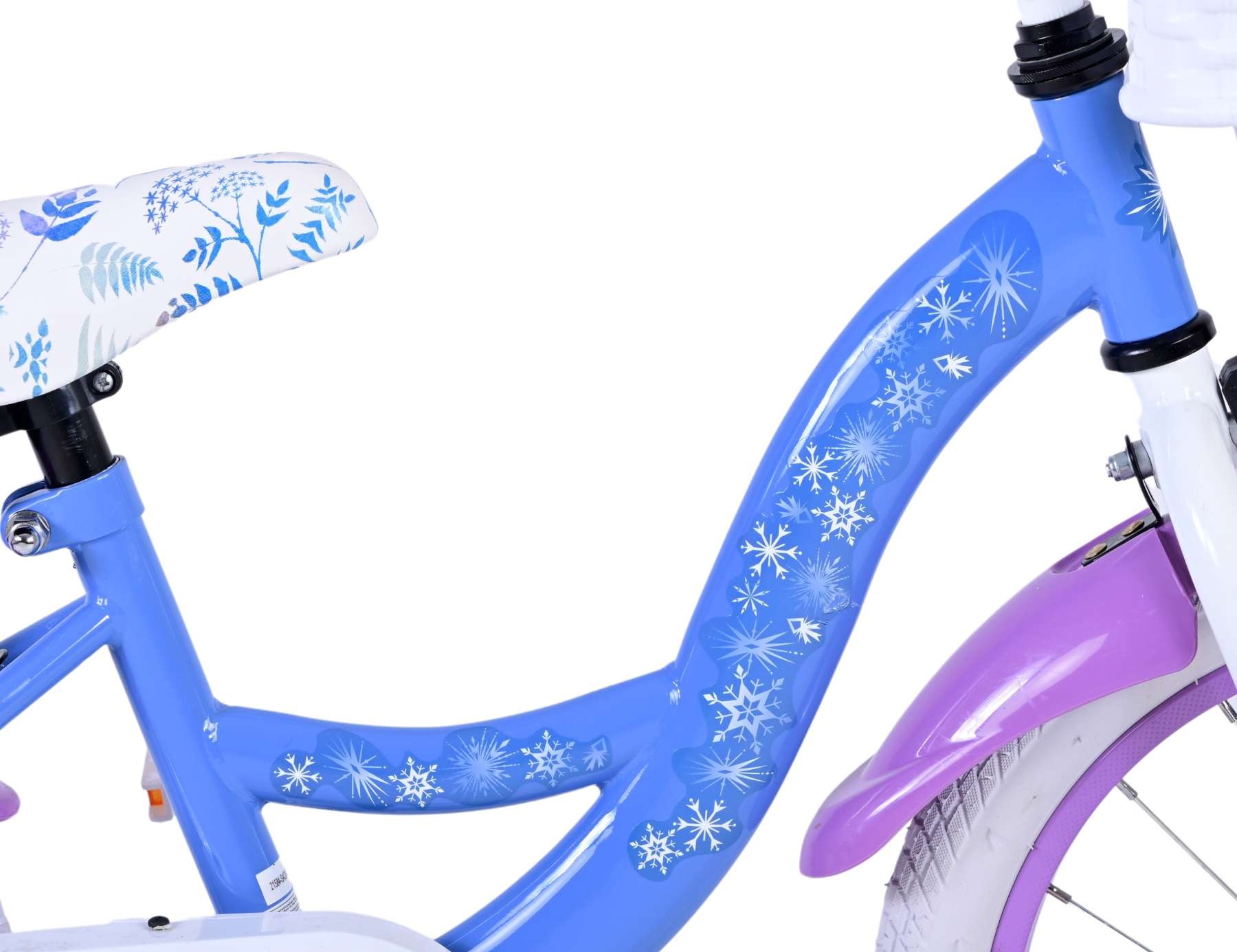 Disney Frozen 2 Children's Bicycle - Girls - 16 inch - Blue / Purple