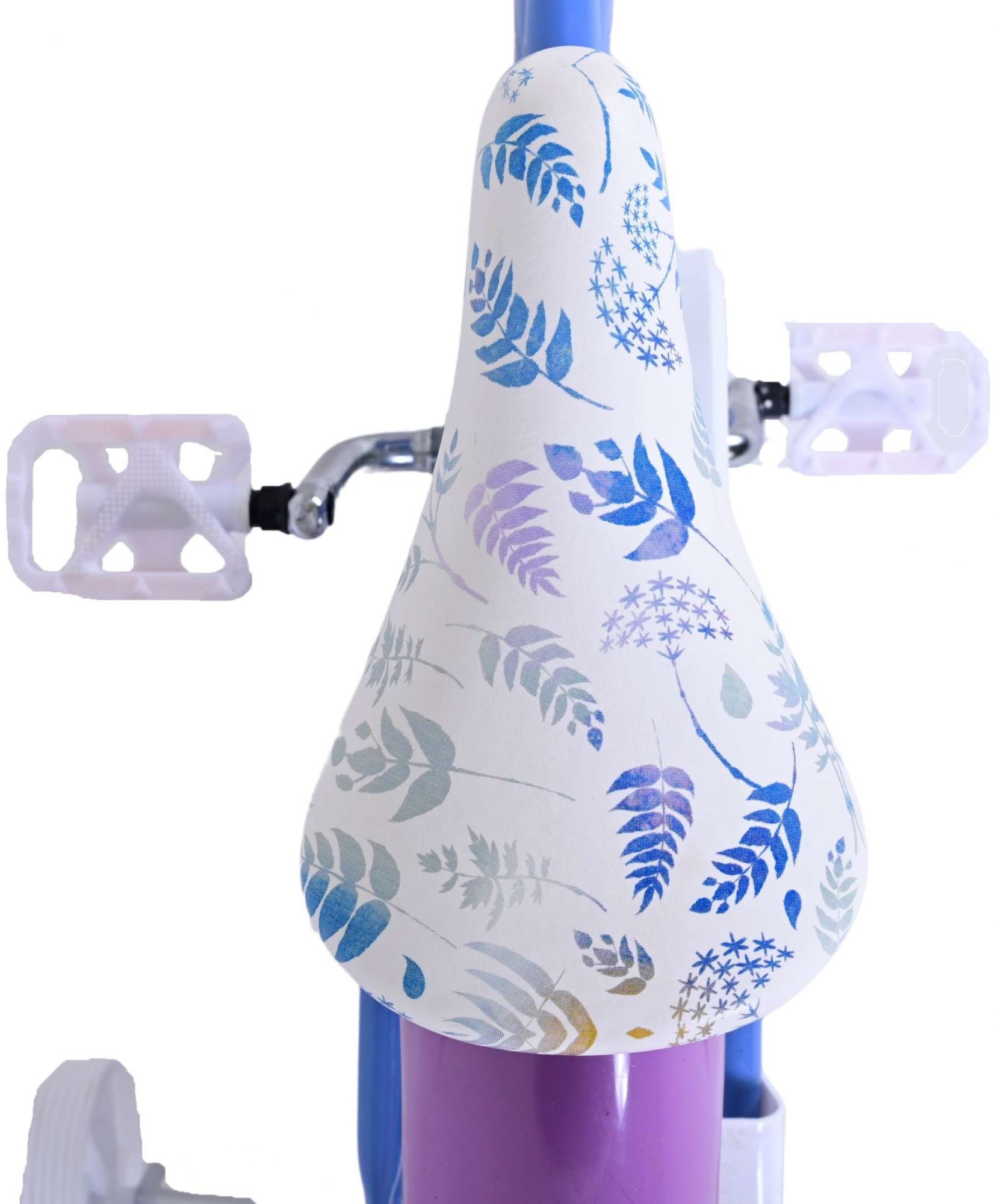 Disney Frozen 2 Kinderfahrrad - Mädchen - 16 Zoll - Blau / Lila