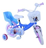 Disney Frozen Kinderfiets - Meisjes - 12 inch - Blauw
