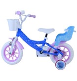 Disney Frozen Kinderfiets - Meisjes - 12 inch - Blauw