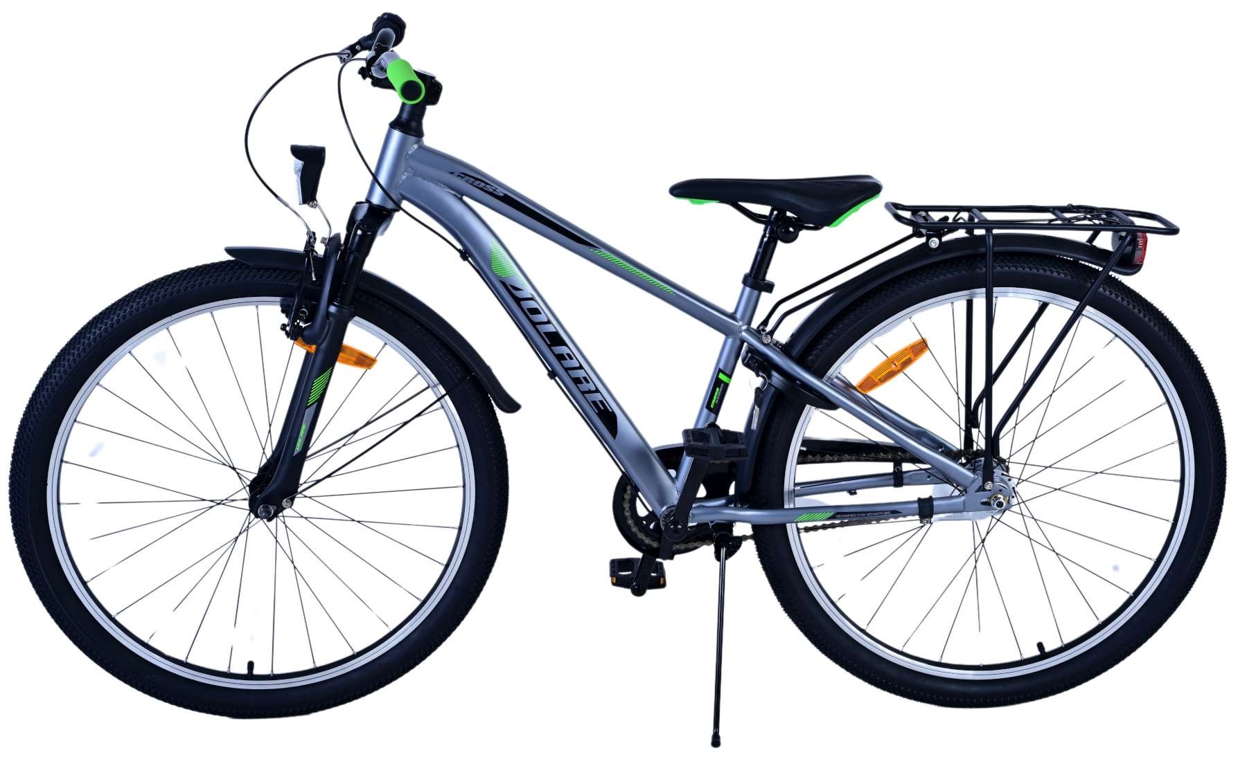 Volare Cross Kinderfahrrad - Jungen - 26 Zoll - dunkelgrau - 3 Gänge