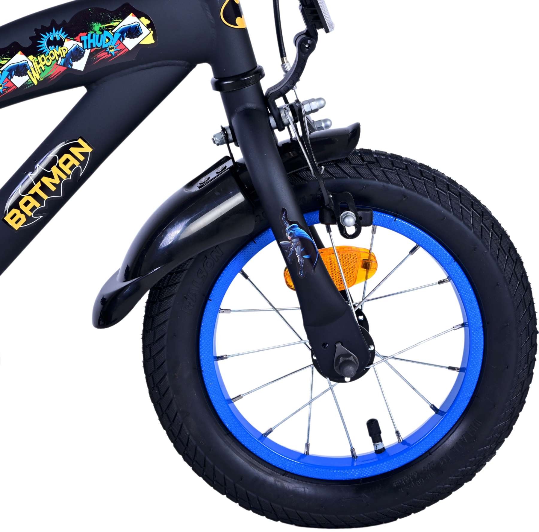 Batman Kids Bike - Boys - 12 inches - Black