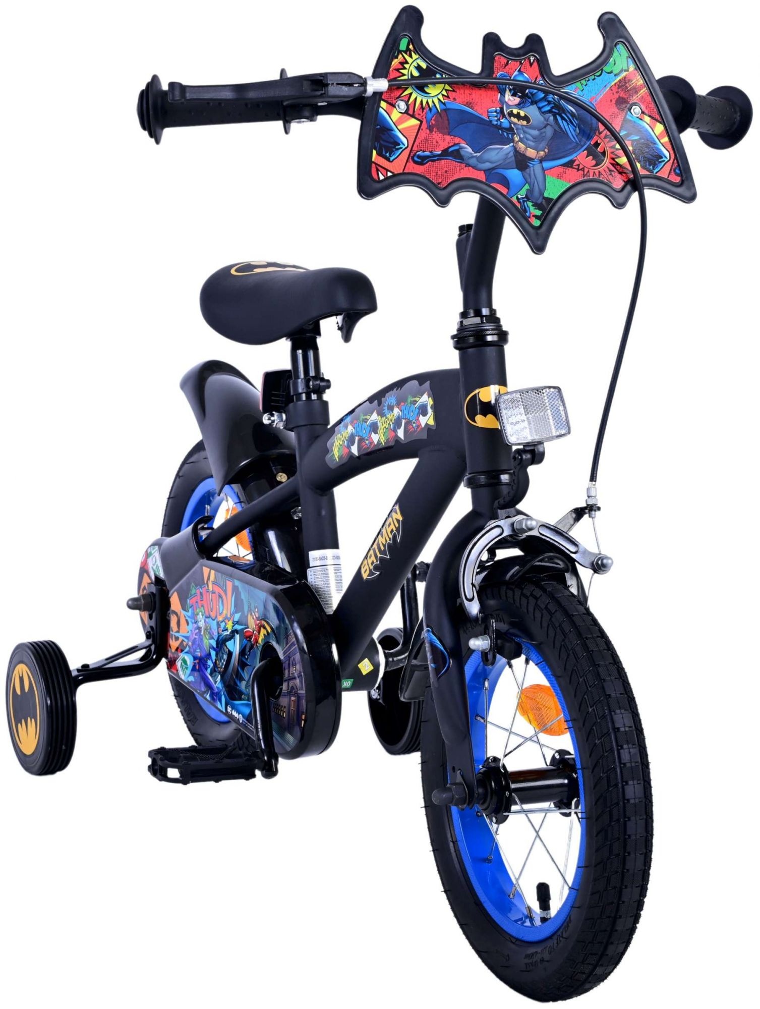 Batman Kids Bike - Boys - 12 inches - Black