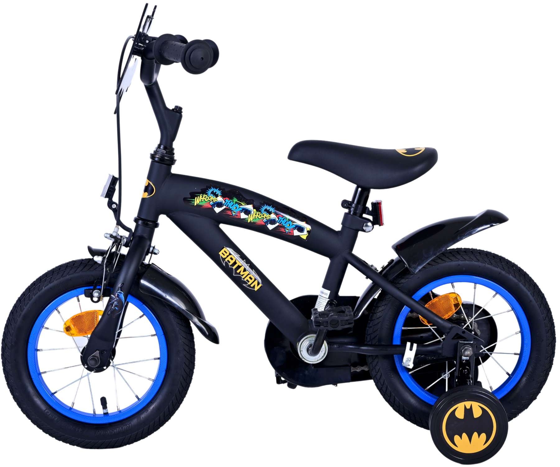Batman Kids Bike - Boys - 12 inches - Black