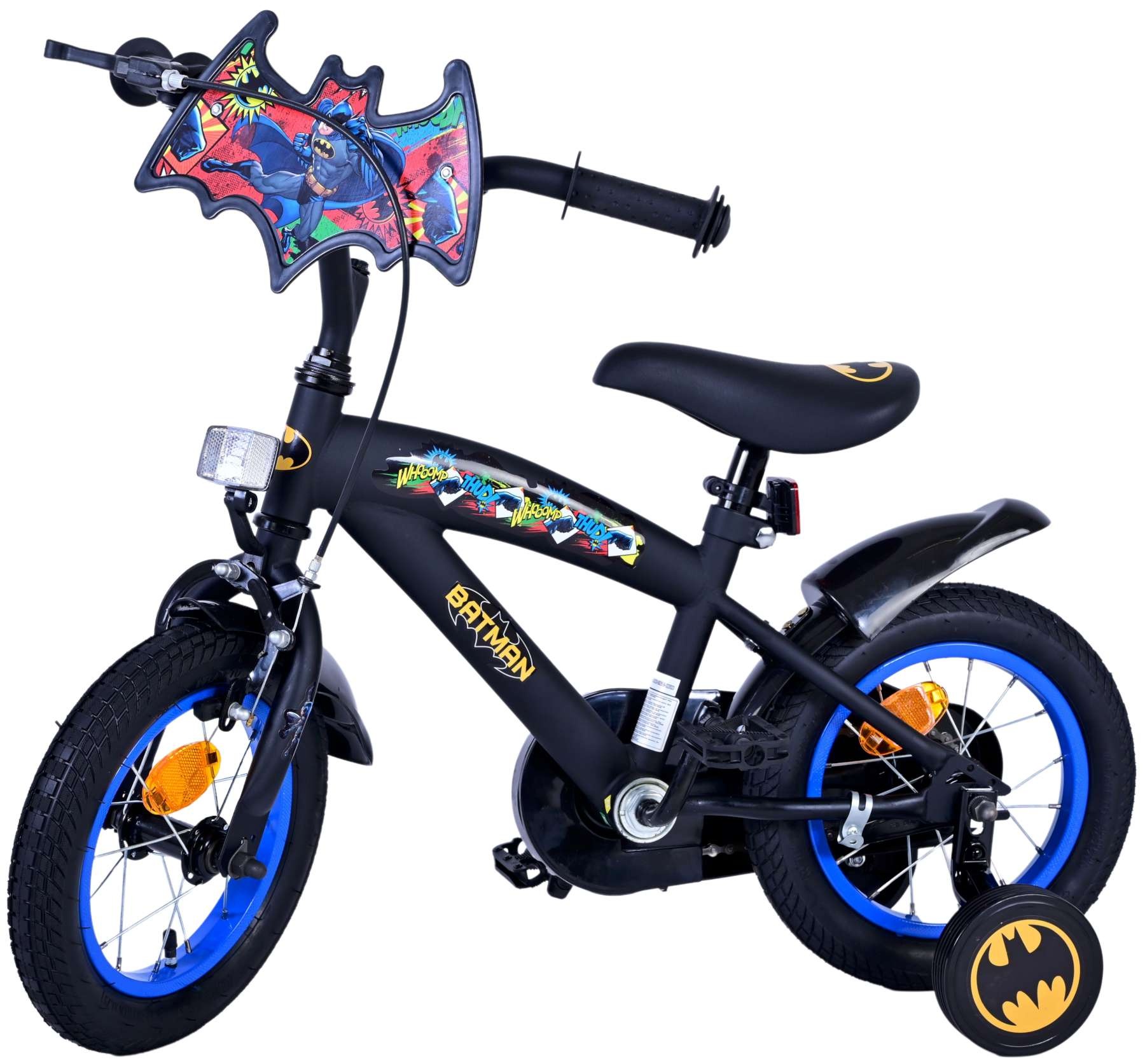 Batman Kids Bike - Boys - 12 inches - Black