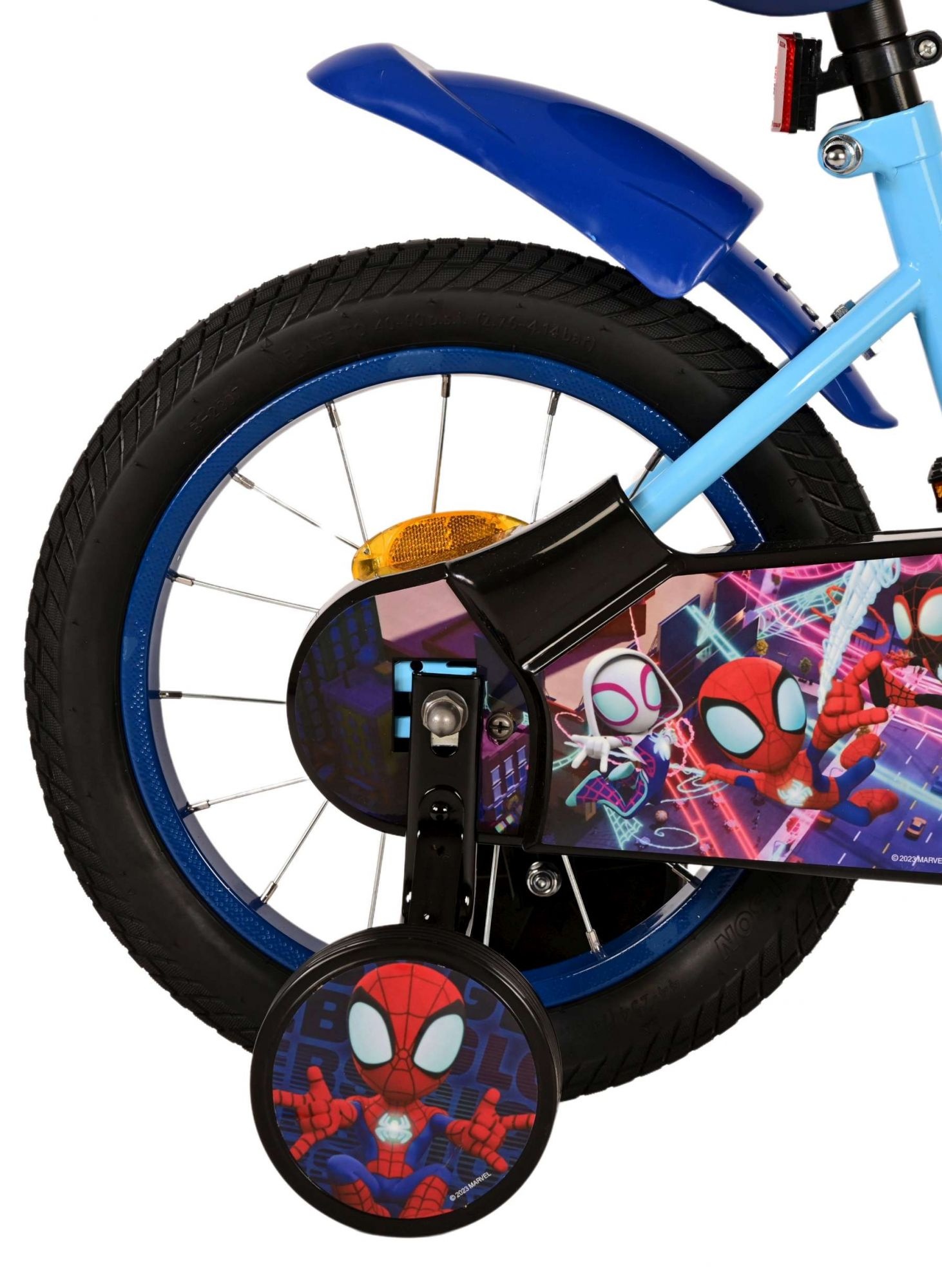 Spidey Kids bike - Boys - 14 inch - Blue