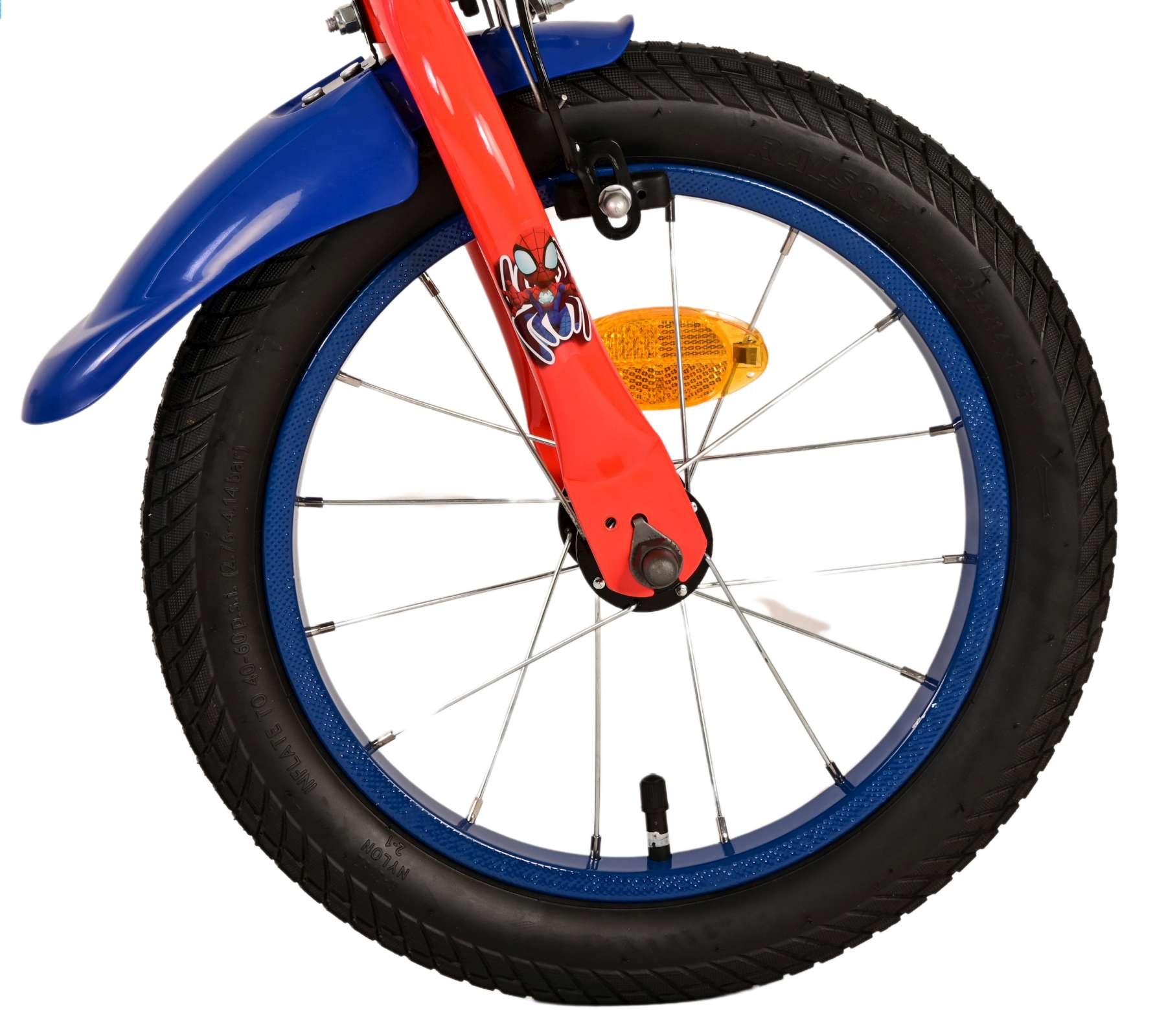 Spidey Kinderfahrrad - Jungen - 14 Zoll - Blau
